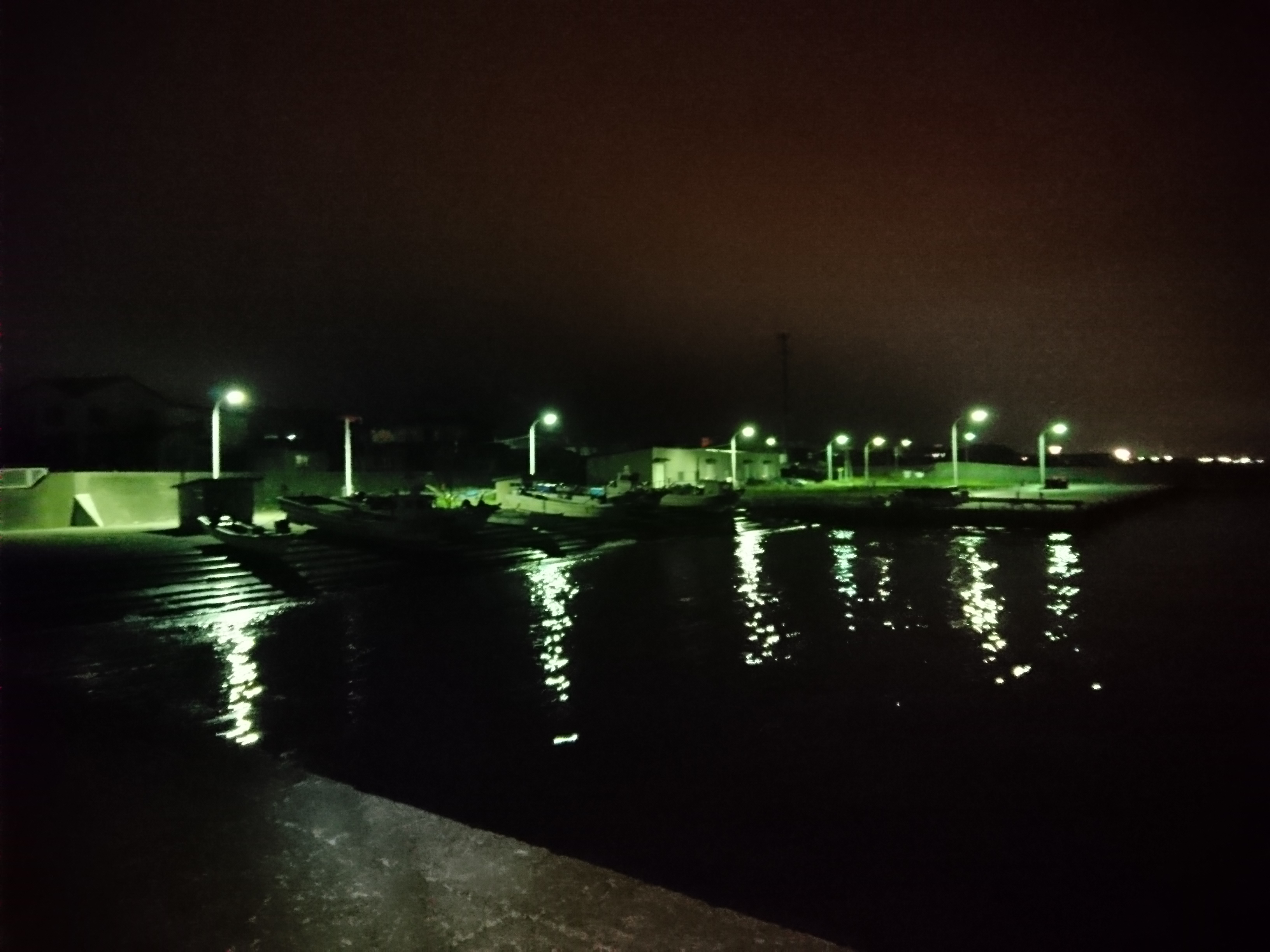 常夜灯周りで短い試投を積み重ねるロックフィッシュのイメージ