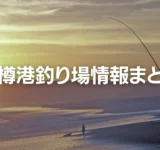 【小樽港】全域の釣り場情報まとめ　詳しい釣り情報も！